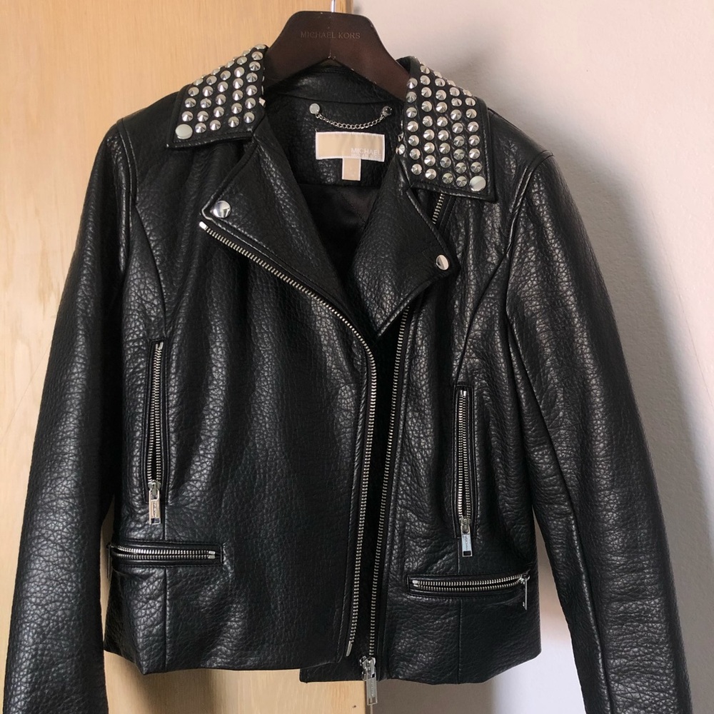 Michael Kors Leather Jacket